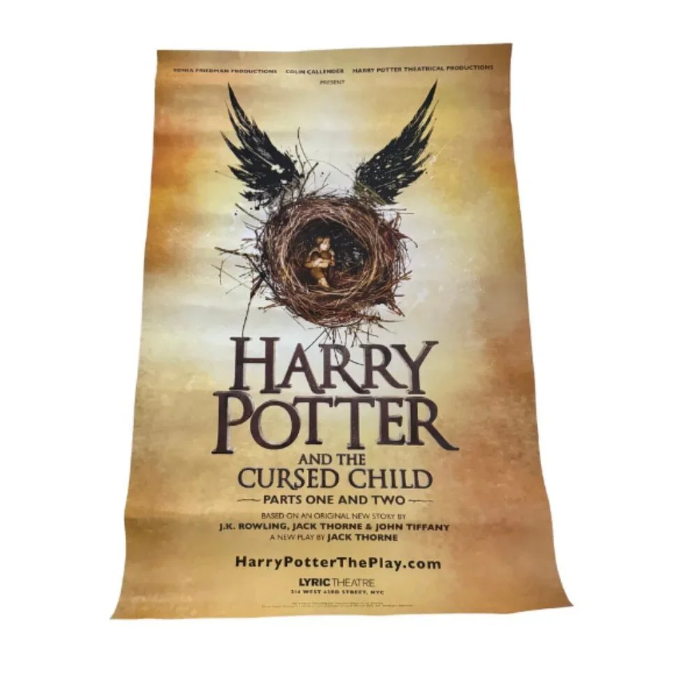 Harry Potter Cursed Child Theatre Souvenir Poster 14” x 22” Collectors Poster